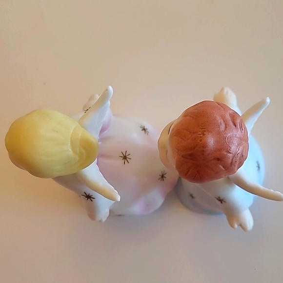 Schmid Bros Kissing Angels Figurines - Picture 8 of 9